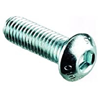 Botón Cabeza Tornillos - Tornillos M6 x 30mm A2 Acero Inoxidable Enchufe Llave Allen Curvado Cabezal Tornillo 6mm 10…